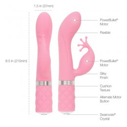 Pillow Talk Kinky vibratorius (rožinė)