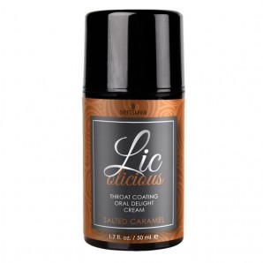 Lic-o-licious Salted Caramel oralinis lubrikantas (50 ml)