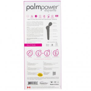 Palmpower Extreme kūno masažuoklis (juoda)