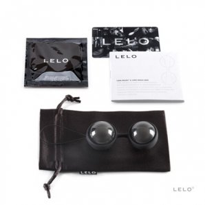 Vaginaliniai rutuliukai LELO Luna Mini (juodi)