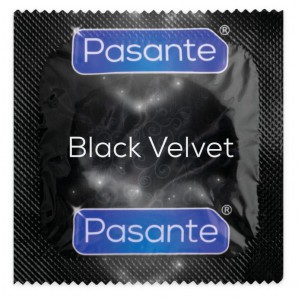 Pasante "Black Velvet" prezervatyvai (1 vnt)