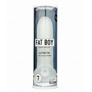 Fat Boy penio antgalis 7 (skaidri)