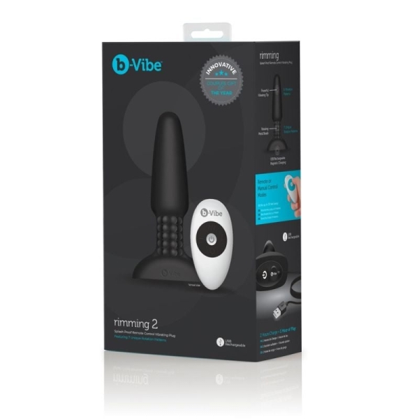 B Vibe analinis kaištis Rimming 2