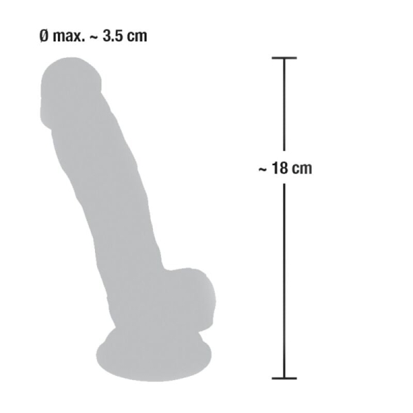 Falo imitatorius Energingasis (18 cm)