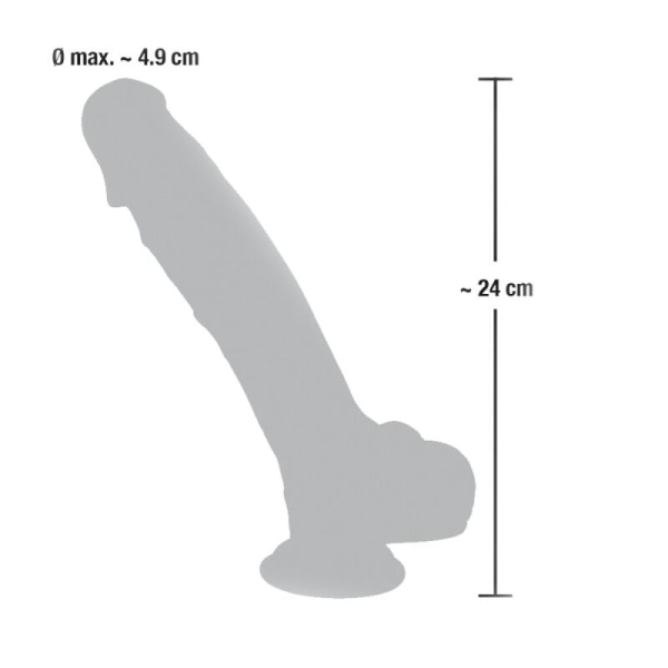 Falo imitatorius Energingasis (24 cm)