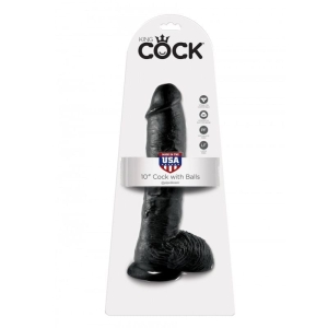 King Cock falo imitatorius Hudsonas (juodas)