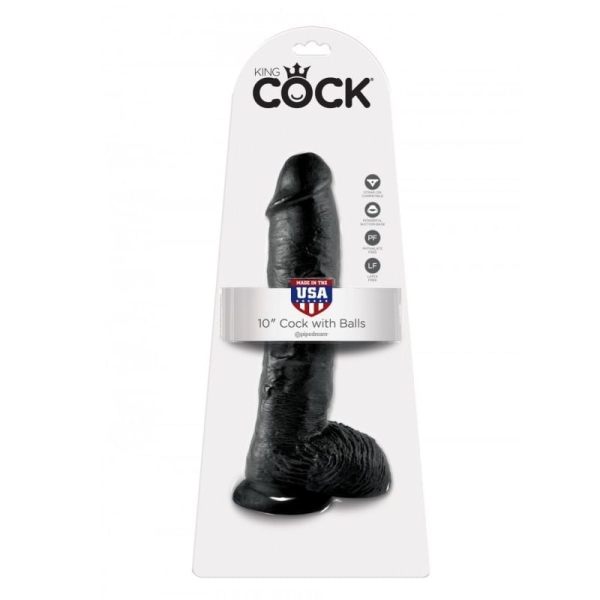 King Cock falo imitatorius Hudsonas (juodas)
