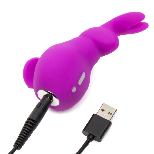 Klitorio vibratorius Happy Rabbit (violetinis)