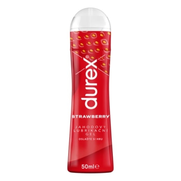 Lubrikantas Durex Play Braškė (50 ml)