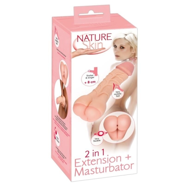 Masturbatorius – varpos užmovas 2 in 1