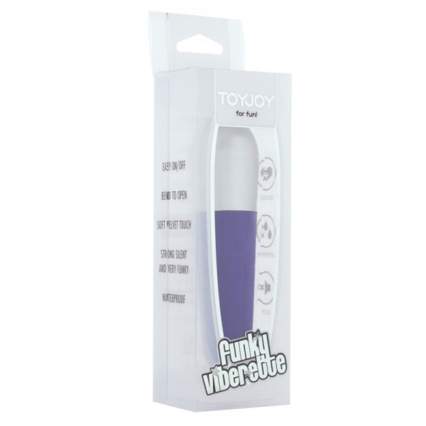 Mini vibratorius Funky (purpurinis)