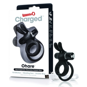Penio žiedas Charged Ohare (juodas)