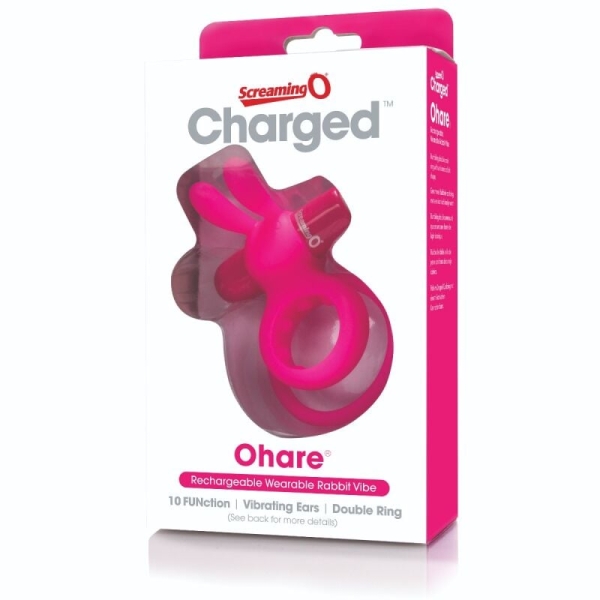 Penio žiedas Charged Ohare (rožinis)