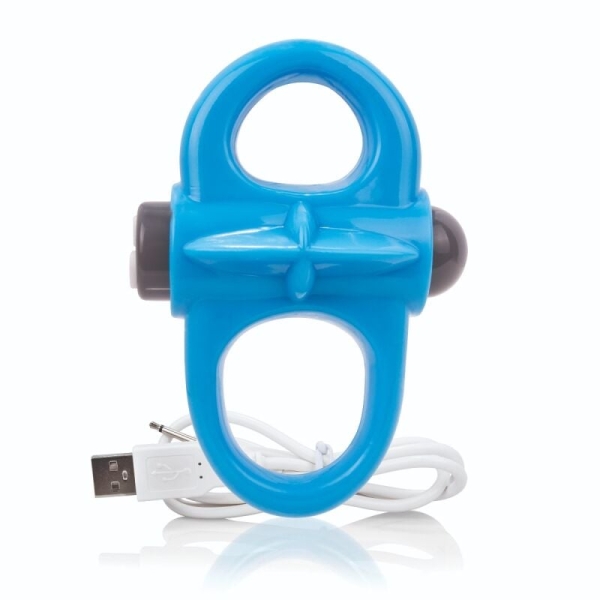 Penio žiedas Charged Yoga (mėlynas)