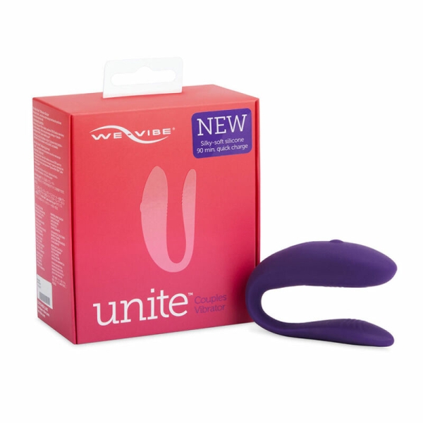 Porų vibratorius We Vibe Unite (purpurinis)