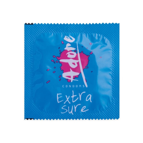 Prezervatyvai Adore Extra Sure (1 vnt.)