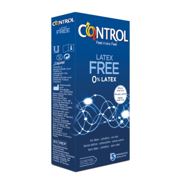 Prezervatyvai Control (5 vnt.)