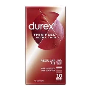 Prezervatyvai Durex ultra Thin (10 vnt.)