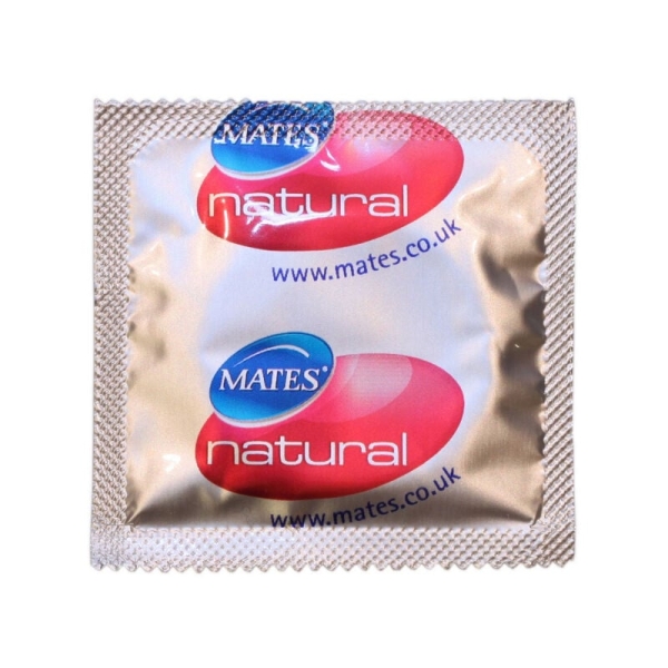 Prezervatyvai Mates Natural (1 vnt.)