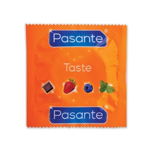 Prezervatyvai Pasante Blueberry Blast (1 vnt.)