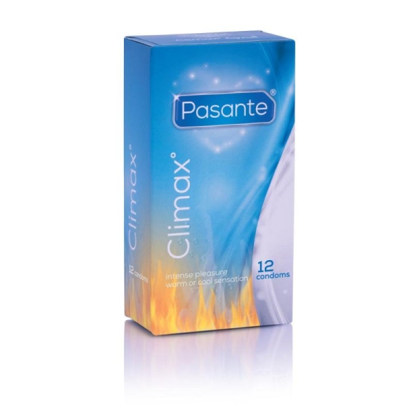 Prezervatyvai Pasante Climax (12 vnt.)
