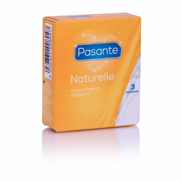 Prezervatyvai Pasante Naturelle (3 vnt.)