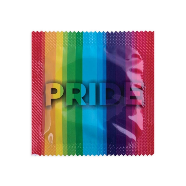 Prezervatyvai Pasante Pride (1 vnt.)