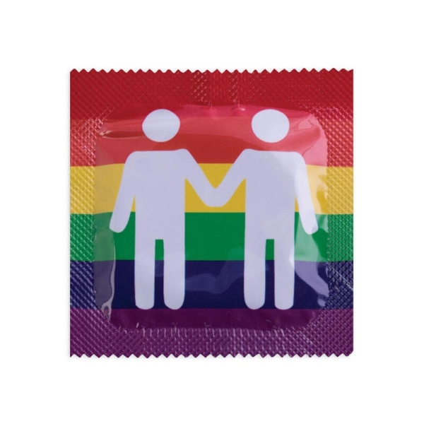 Prezervatyvai Pasante Pride (1 vnt.)