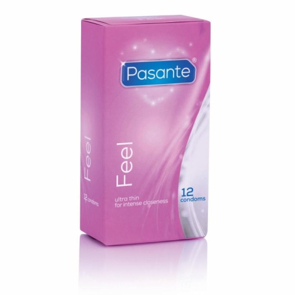 Prezervatyvai Pasante Sensitive (12 vnt.)