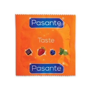 Prezervatyvai Pasante Strawberry Crush (1 vnt.)