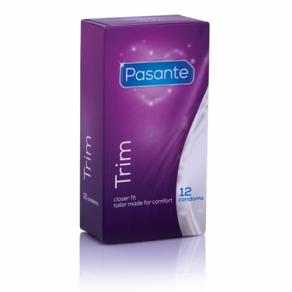 Prezervatyvai Pasante Trim (12 vnt.)