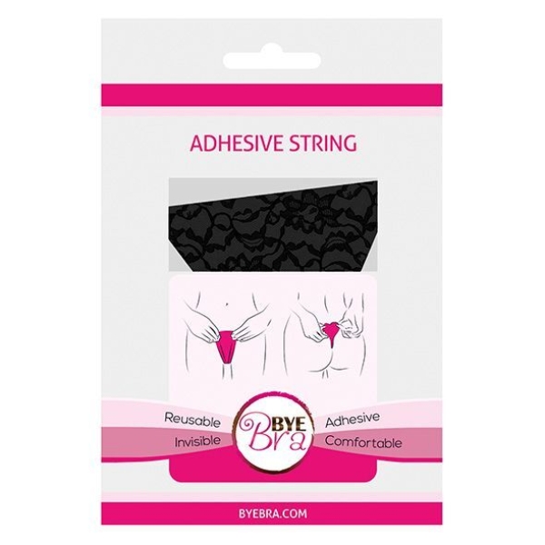 Prilimpantys stringai Bye Bra Nėriniai