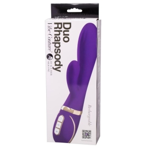 Rabbit vibratorius Duo Rhapsody (violetinis)