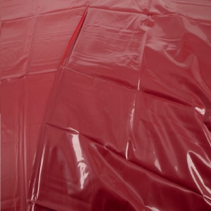 Raudonas PVC patiesalas