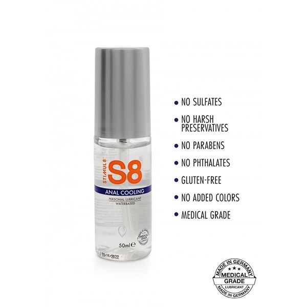 Šaldantis analinis lubrikantas S8 (50 ml)