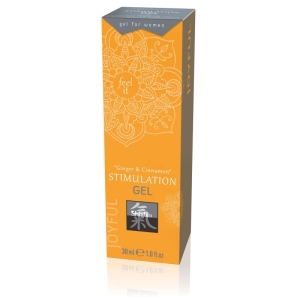 SHIATSU gelis Feel it (imbieras/cinamonas) (30 ml)