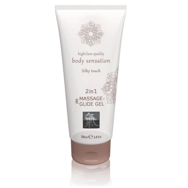 SHIATSU masažo aliejus - lubrikantas Silky touch (200 ml)