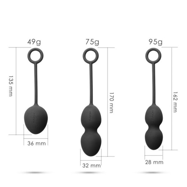 Vaginaliniai kamuoliukai Nova (rožiniai)