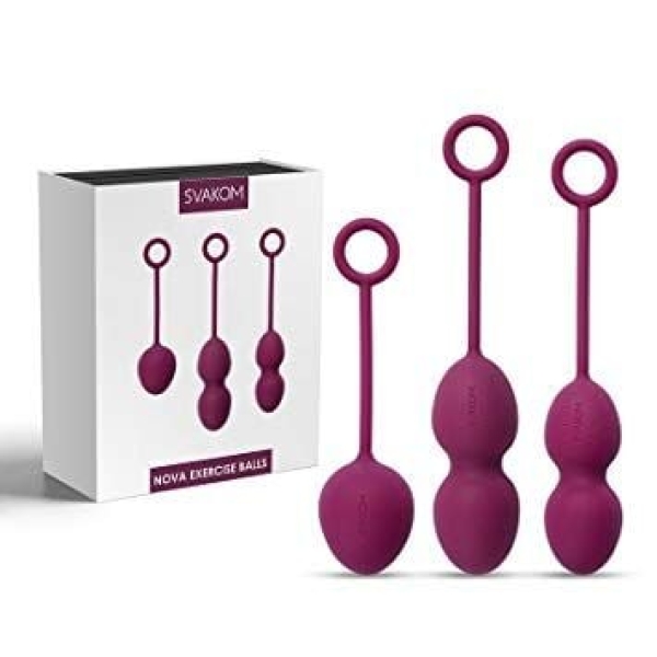 Vaginaliniai kamuoliukai Nova (violetiniai)