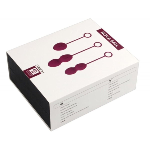 Vaginaliniai kamuoliukai Nova (violetiniai)