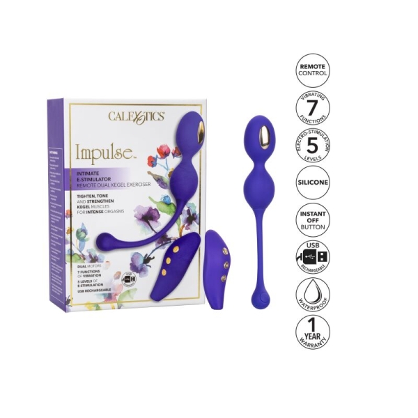 Vaginaliniai rutuliukai E stim Dual