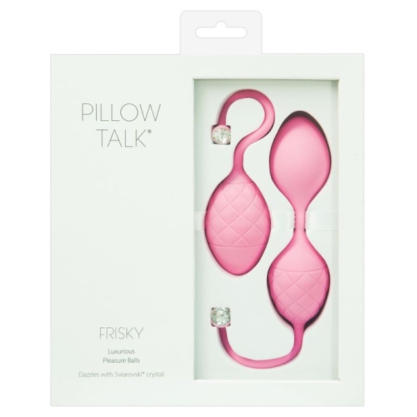 Vaginaliniai rutuliukai Frisky (rožiniai)