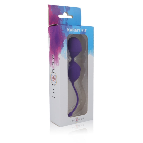 Vaginaliniai rutuliukai Karmy fit (violetiniai)