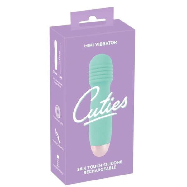 Vibratorius Cuties Mini (žalsvas)