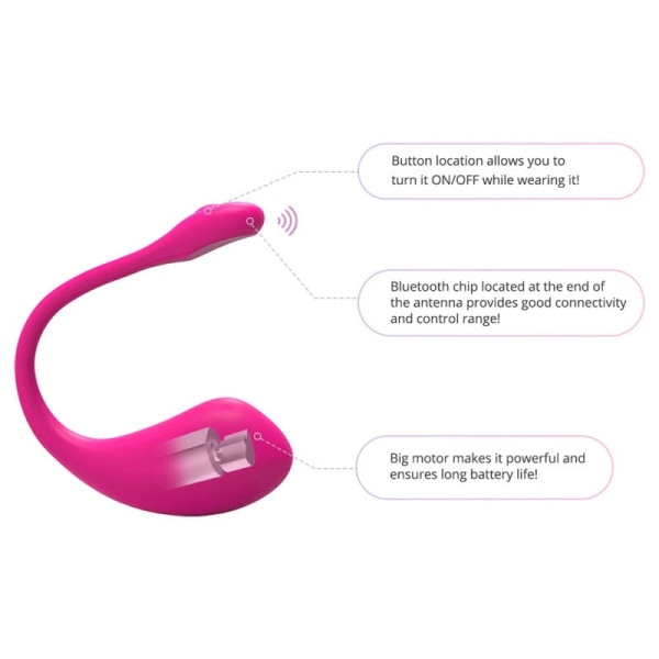 Vibratorius kulka Lush 2.0