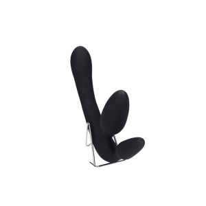 Vibruojantis bejuostis Strap–on Trio (juodas)