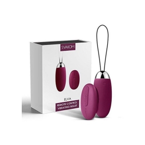Vibruojantis kiaušinėlis Elva (violetinis)
