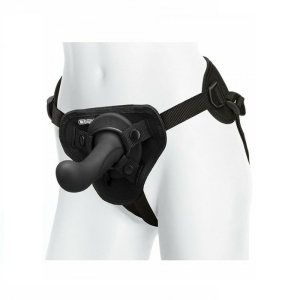 Vibruojantis Strap on rinkinys G Spot