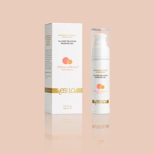 YesForLov lubrikantas – masažo gelis Allover Delicious (50 ml)