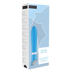 B Swish vibratorius Deluxe (Mėlynas)